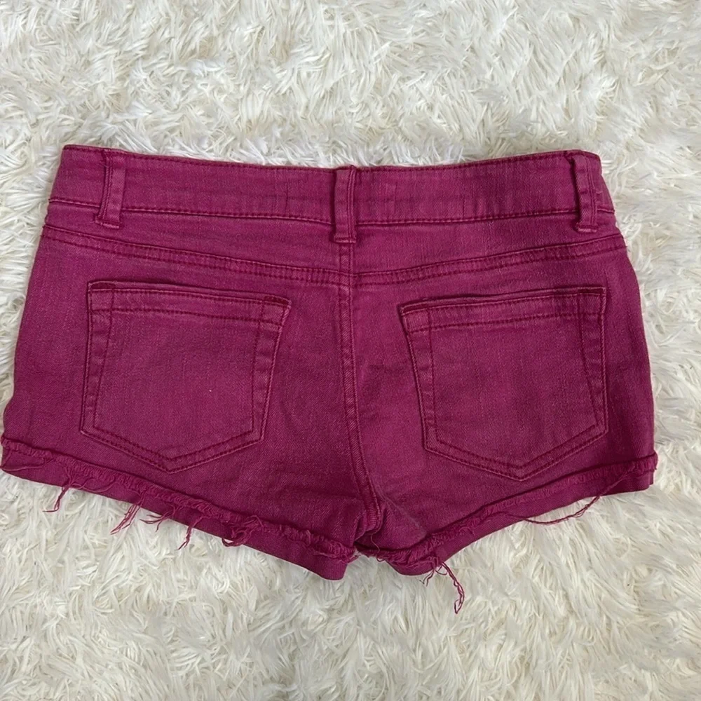 Women's Purple Denim Shorts | Purple Shorts | Denim Shorts | Forever 21